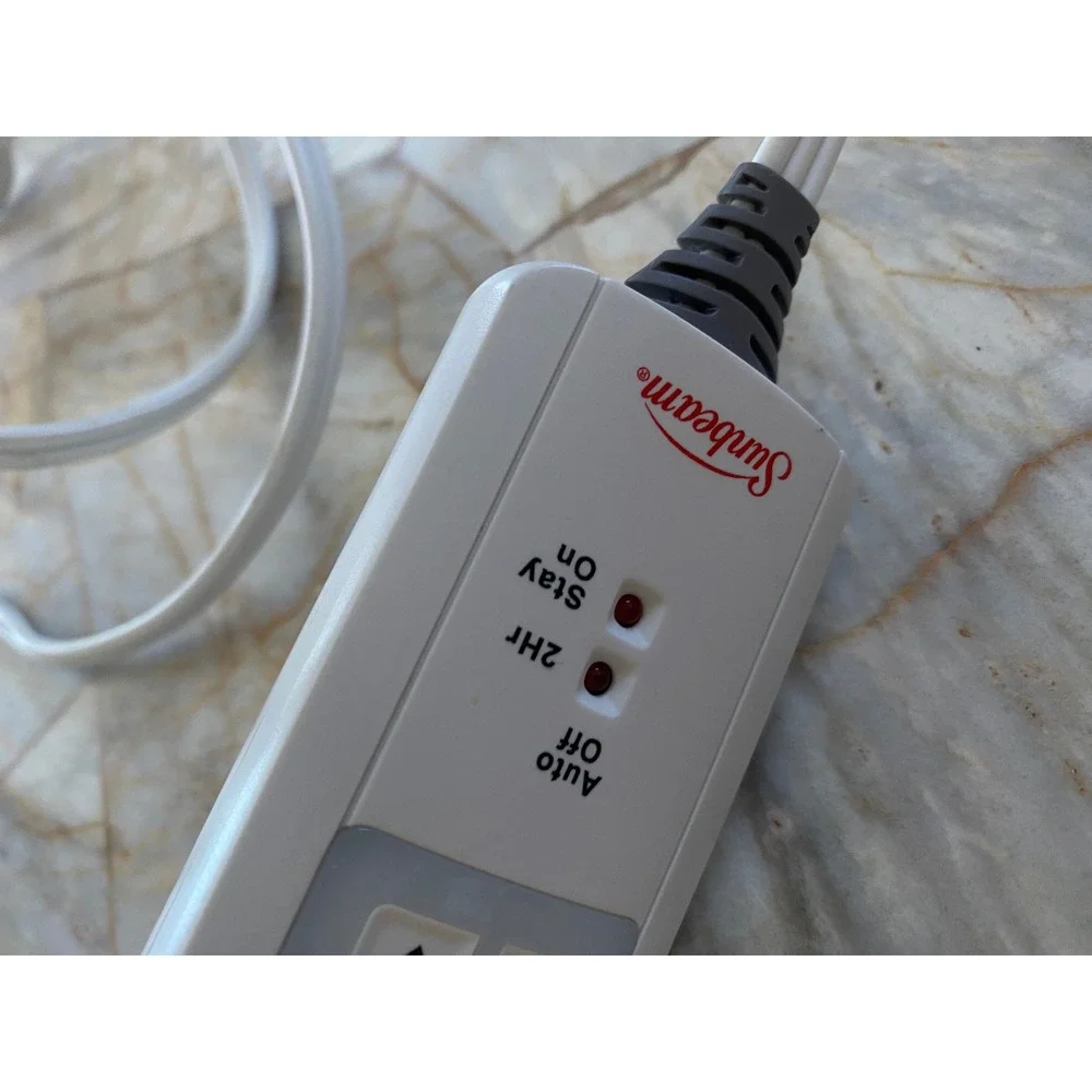 Sunbeam Electric Blanket Replacement Controller 4-Pin Digital Display Auto-Off